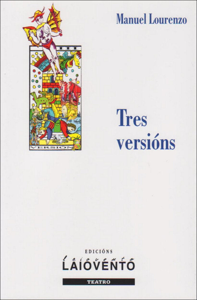 Tres versións, de Manuel Lourenzo | portada del libro