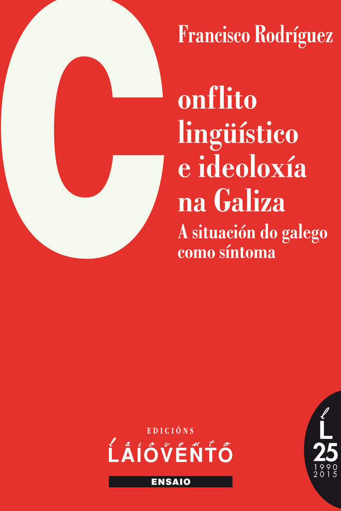 Conflicto lingüístico e ideoloxía na Galiza, de Rodríguez Sánchez | portada del libro