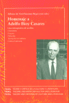 HOMENAJE A ADOLFO BIOY CASARES, de TORO#REGAZZONI | portada del libro