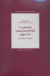 POESIA CANCIONERIL DELSIGLO XV, de DUTTON | portada del libro