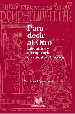 Para decir al Otro, de LOPEZ-BARALT, MERCEDES | portada del libro