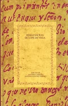 Rimas sacras de Lope de Vega | portada del libro