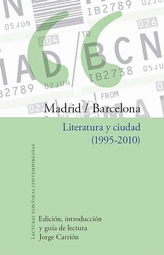 MADRID-BARCELONA | portada del libro