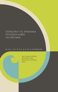 Góngora y el epigrama, de MATAS CABALLERO, JUAN | portada del libro