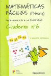 Matemáticas fáciles 6, de Varios autores | portada del libro