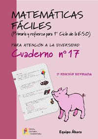 Matemáticas fáciles 17, de Varios autores | portada del libro