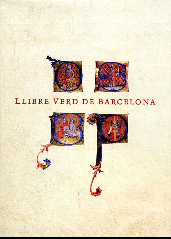 LLIBRE VERD DE BARCELONA EDICIO ESTUDI, de RIERA I VIADER, SEBASTIA | portada del libro