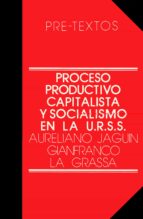 PROCESO PRODUCTIVO  PT-17, de AURELIANO JAGUIN | portada del libro