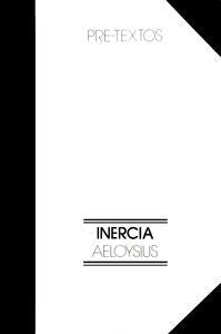 INERCIA  PT-39, de AELOYSIUS | portada del libro