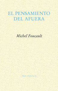 El pensamiento del afuera, de Foucault | portada del libro