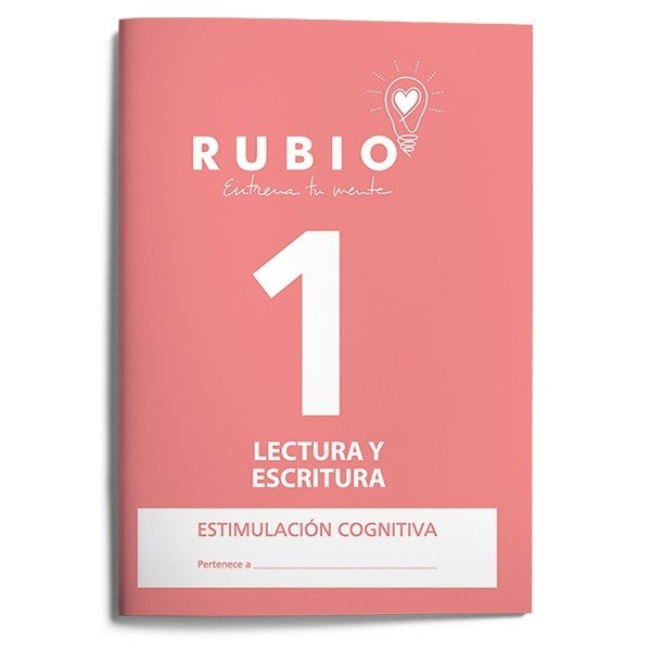 Estimulación cognitiva: lectura y escritura 1, de Pedrosa Casado, Beatriz | portada del libro