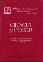 Ciencia y poder, de S. BRACHO | portada del libro
