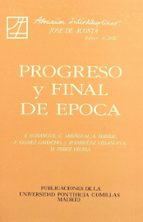 Progreso y final de época, de Varios autores | portada del libro