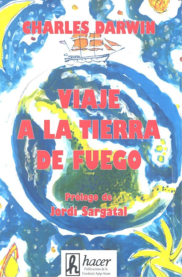 VIAJE A LA TIERRA DE FUEGO, de DARWIN | portada del libro