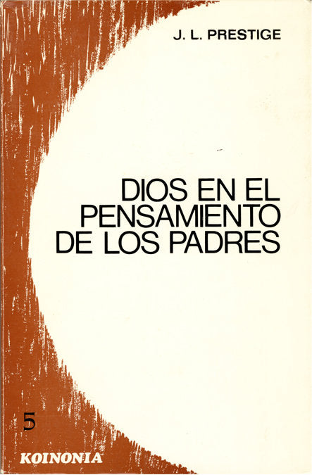 Dios en el pensamiento de los Padres, de Prestige, G. L. | portada del libro