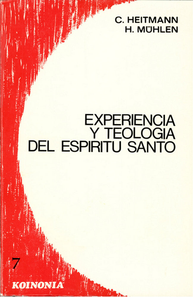 Experiencia y teología del Espíritu Santo, de Heitmann, Claus | portada del libro