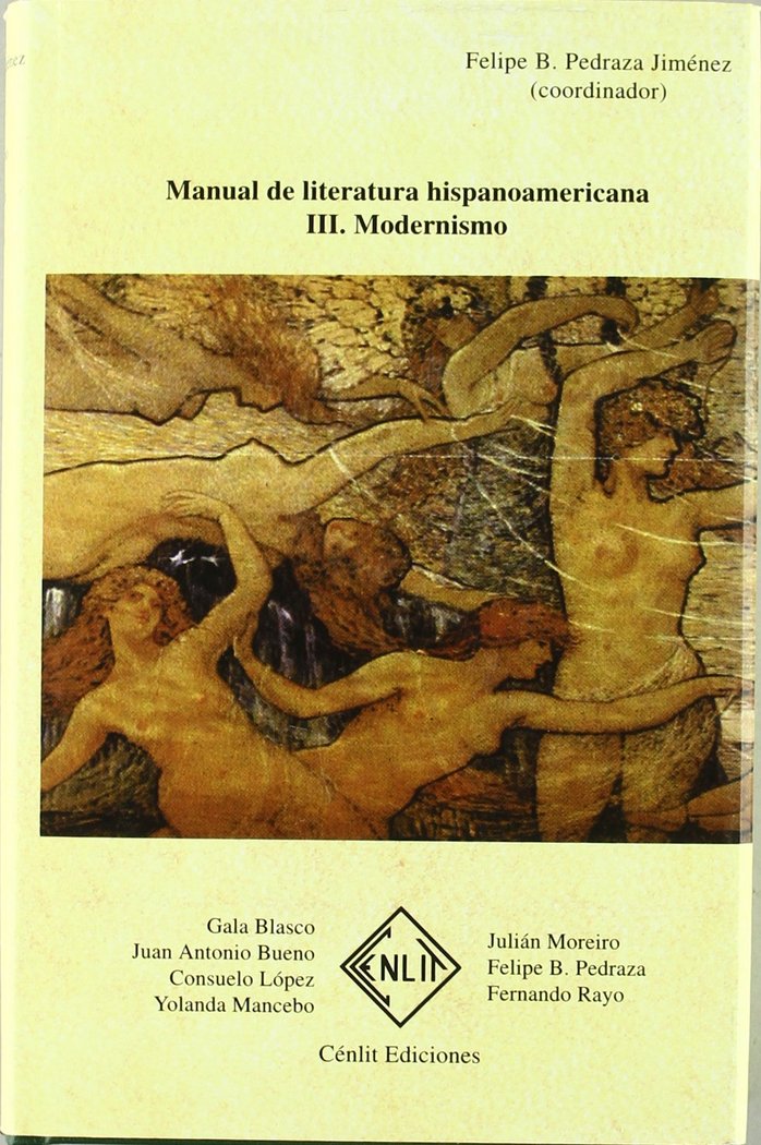 MANUAL DE LITERATURA HISPANOAMERICANA. TOMO III: MODERNISMO, de V.V.A.A. | portada del libro