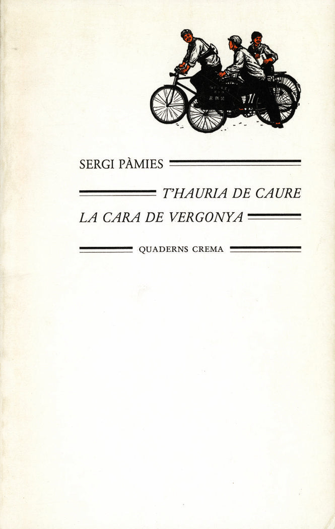 T'hauria de caure la cara de vergonya, de Pàmies, Sergi | portada del libro