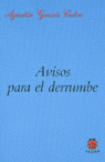 Avisos para el derrumbe, de GARCIA CALVO, AGUSTIN | portada del libro