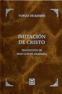 Imitación de Cristo, de Kempis | portada del libro