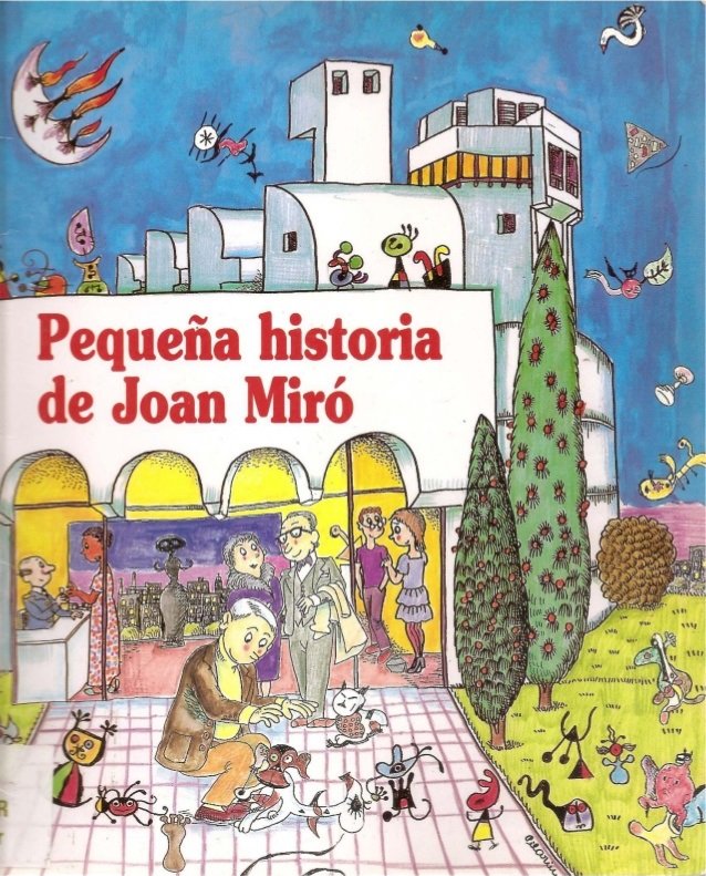 Pequeña historia de Joan Miró, de Duran i Riu | portada del libro