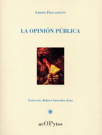 La opinión pública, de Fracassetti | portada del libro