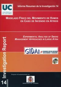 Modelado físico del movimiento de humos en caso de incendio en atrios, de Grupo de Investigación y Desarrollo de Actividades 