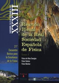 XXXIII Reunión Bienal de la Real Sociedad Española de Física, de Varios autores | portada del libro