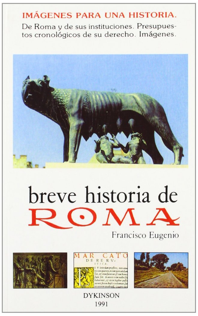 BREVE HISTORIA DE ROMA., de EUGENIO DIAZ | portada del libro