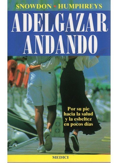 ADELGAZAR ANDANDO, de SNOWDON | portada del libro