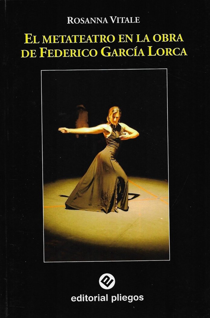 EL METATEATRO EN LA OBRA DE GARCIA LORCA, de VITALE, ROSANNA | portada del libro