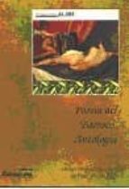 POESIA BARROCO ANTOLOGIA, de VILLAR RIBOT | portada del libro