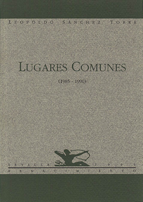 LUGARES COMUNES (1985-1990). PO, de SANCHEZ TORRE, LEOPOLD | portada del libro