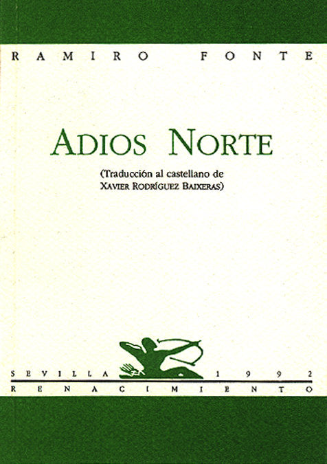 ADIOS NORTE POESIA, de FONTE,RAMIRO | portada del libro