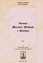 Societats mercantils medievals a Barcelona, de Garcia Sanz, Arcadi | portada del libro