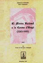 El mestre racional a la Corona d'Aragó (1283-1419), de de Montagut i Estragués, Tomàs | portada del libro