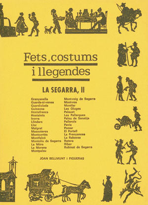 La Segarra II, de Bellmunt Figueras, Joan | portada del libro