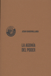 La agon¡a del poder, de Baudrillard, Jean | portada del libro