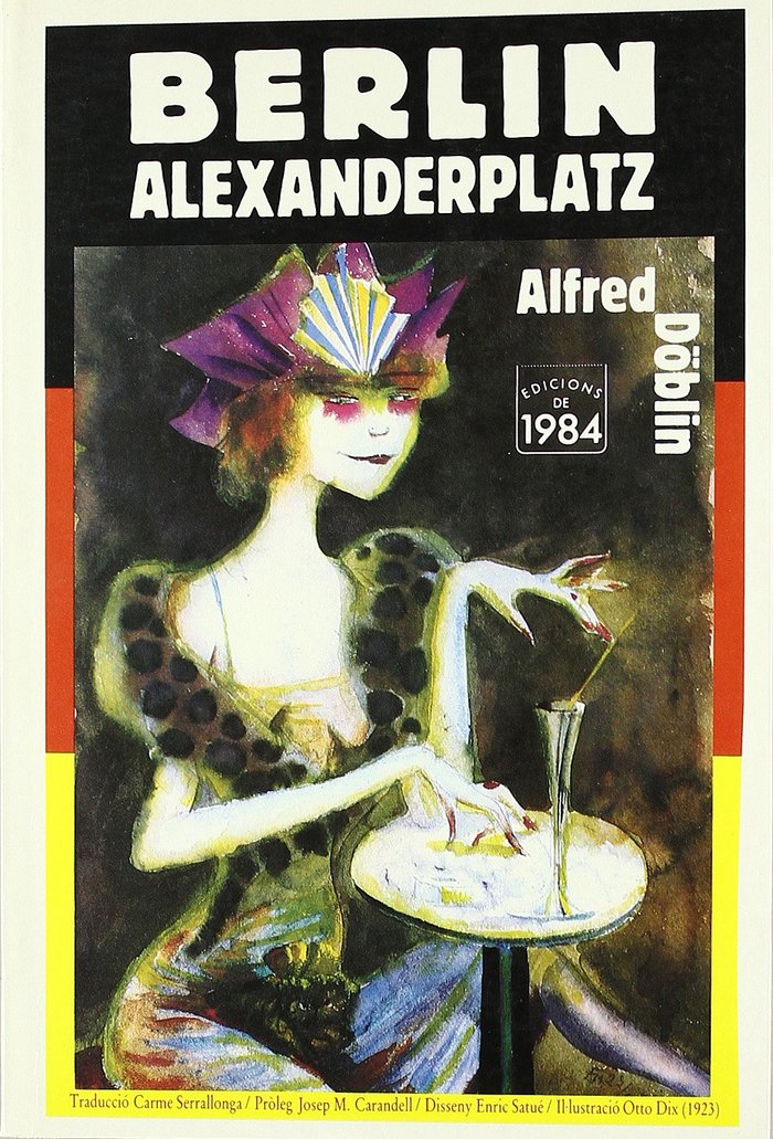 Berlín Alexanderplatz, de Döblin, Alfred | portada del libro