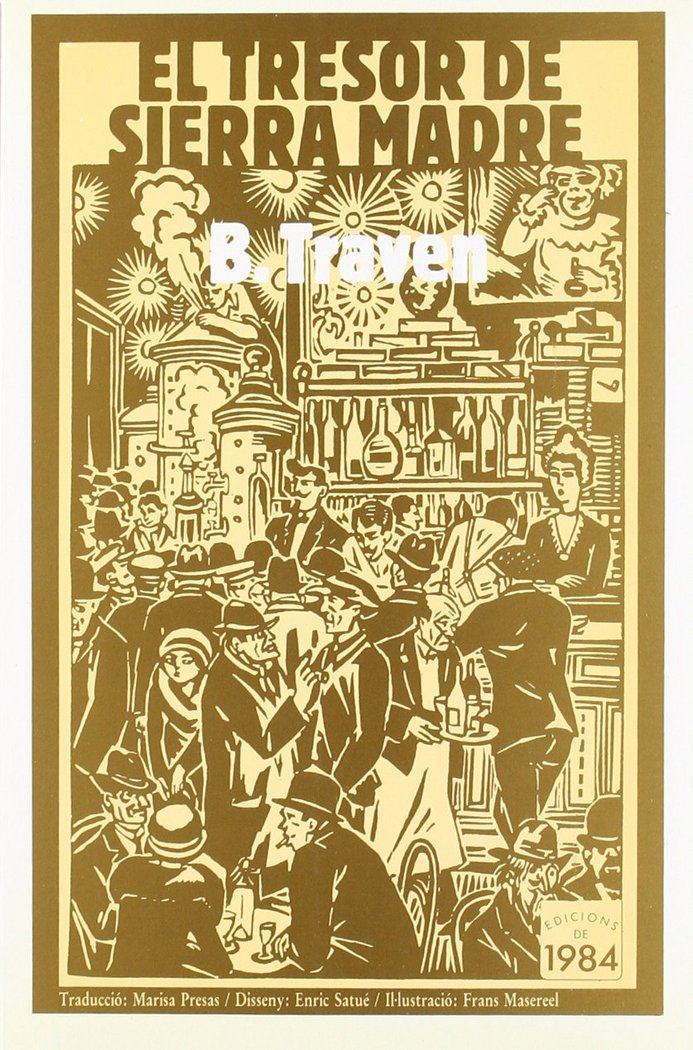 El tresor de Sierra Madre, de Traven, Bern | portada del libro