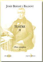 TEATRE EN VALENCIA II, de BERNAT I BALDOVI, JOSEP | portada del libro