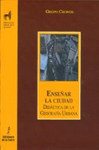 ENSEÑAR LA CIUDAD, de GRUPO CRONOS | portada del libro
