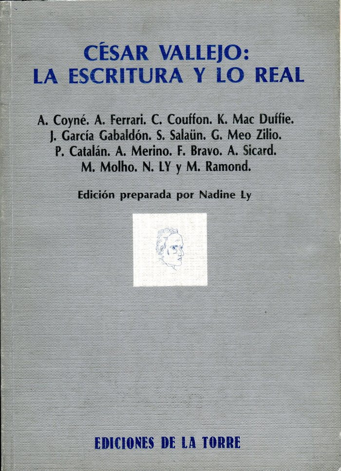 César Vallejo: la escritura y lo real, de Autores, Varios | portada del libro
