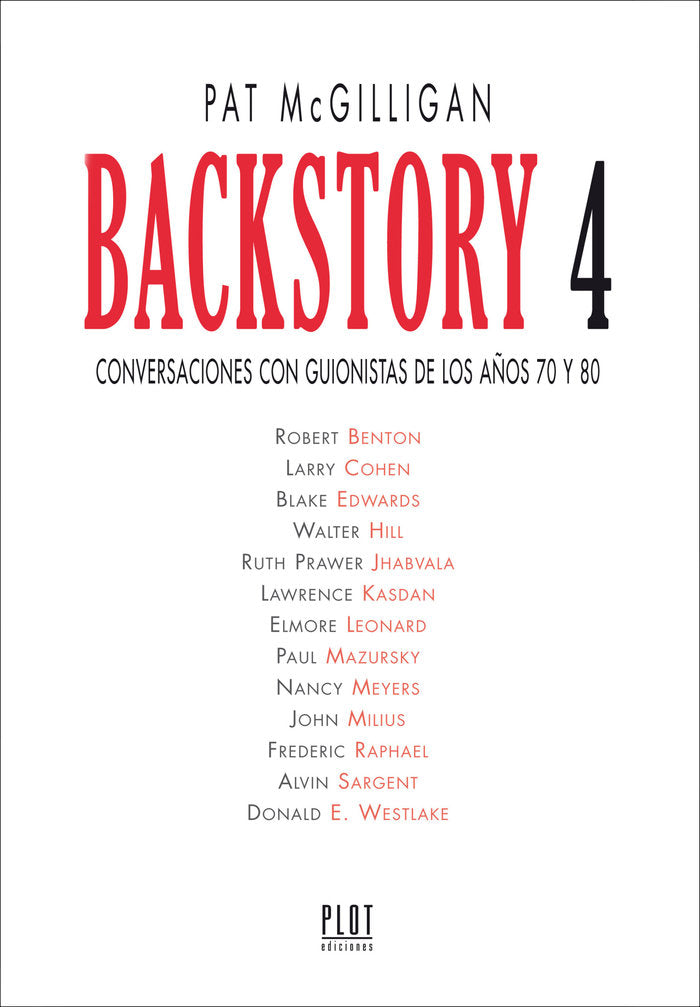 Backstory 4, de McGilligan, Patrick | portada del libro