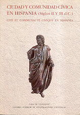 Ciudad y comunidad cívica en Hispania (siglos II y III después de J. C.), de Varios autores | portada del libro