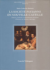 La société paysanne en Nouvelle-Castille, de Barbazza | portada del libro
