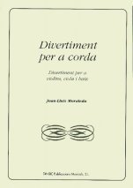 Divertiment per a corda, de MORALEDA, JOAN LLUIS | portada del libro