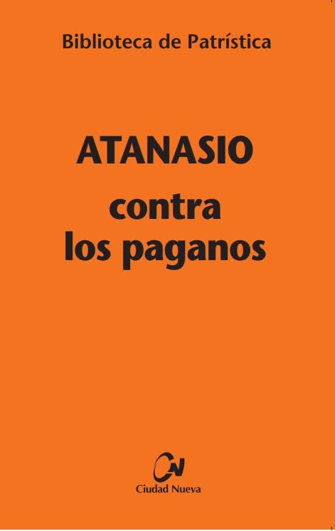 Contra los paganos, de Atanasio de Alejandría | portada del libro