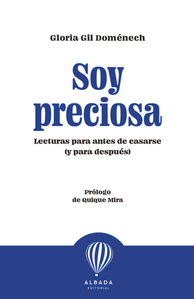 SOY PRECIOSA, de GIL DOMENECH, GLORIA | portada del libro