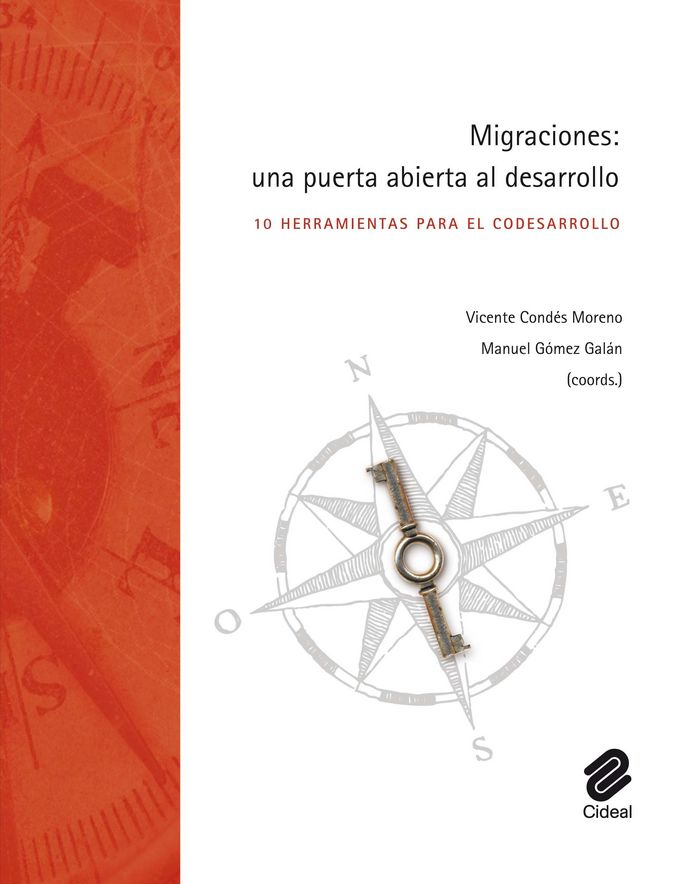 Migraciones: una puerta abierta al desarrollo, de Vicente Condés Moreno | portada del libro